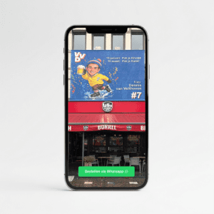 Spandoek laten maken voor politiek